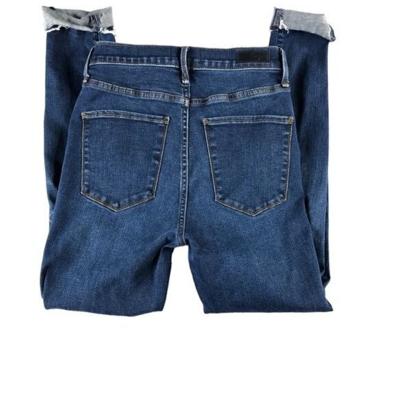 Abercrombie & Fitch Ultra High Rise Super Skinny Dark Wash Jeans - Picture 4 of 10